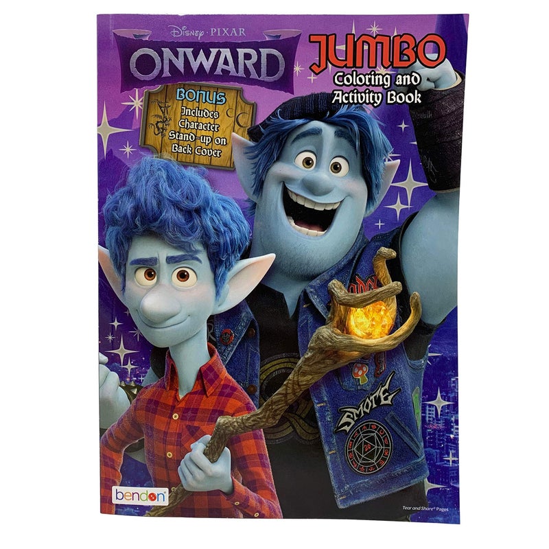 Onward Disney Onward 80pg Coloring Book -Assorted Style- 1 pc - Image 1